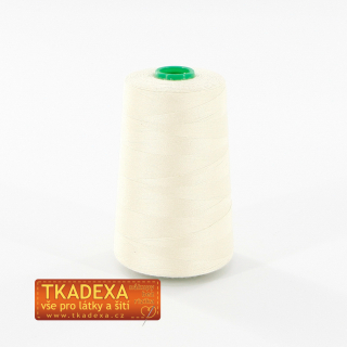 Nitě 100%PES 40/2-5000m-SMETANA