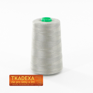 Nitě 100%PES 40/2-5000m-ŠEDÁ