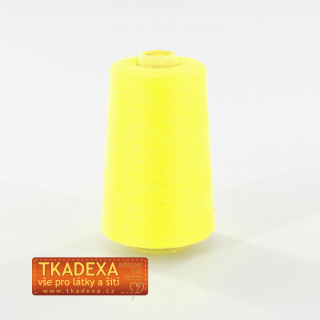 Nitě 100%PES 40/2-5000Yds-ŽLUTÁ